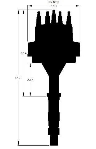 AMC V8 Distributor - 8519